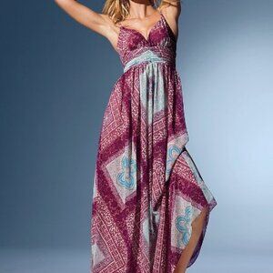 Moda Tie Back Maxi Dress